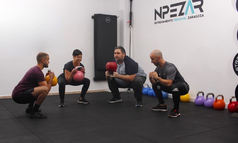 Instalaciones para entrenamiento grupal en el Actur